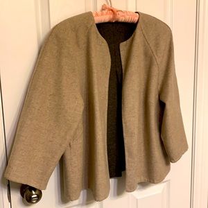 reversible swing jacket